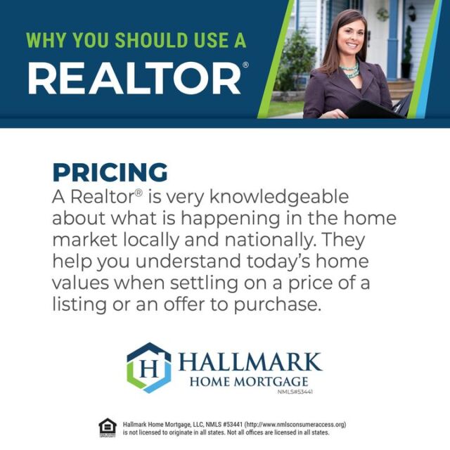 Realtors will walk you through the buying and selling process. When you are ready to make a move, contact us and we can help you get in contact with a trusted Realtor in your area. https://www.hallmarkhomemortgage.com/ #YourCommunityLender #HallmarkHomeMortgage #eHome #hhmtv #HomeMortgage